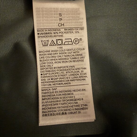 Gap Velvet Puff Sleeve Blouse Womens S Green Relaxed Fit Split Neck Top Holiday - Picture 8 of 9